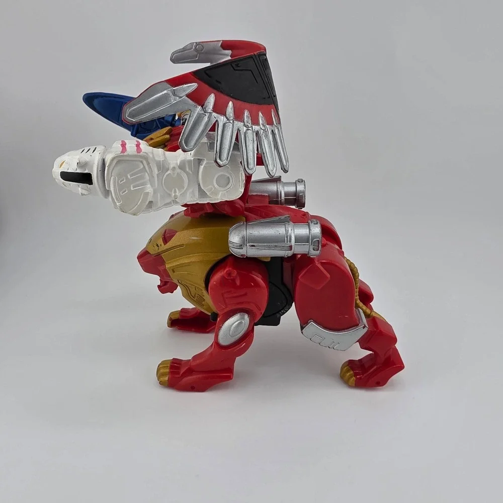 Power Rangers Wild Force Red Lion‎ Zord Action Figure Bandai 2001 Vintage
